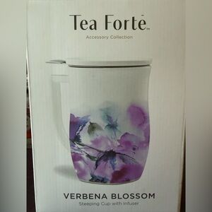 New Tea Forte Verbena Blossom Steeping Cup with Infuser